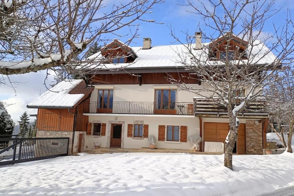 Gite Coeur De Haute-Savoie Viuz-en-Sallaz Bagian luar foto