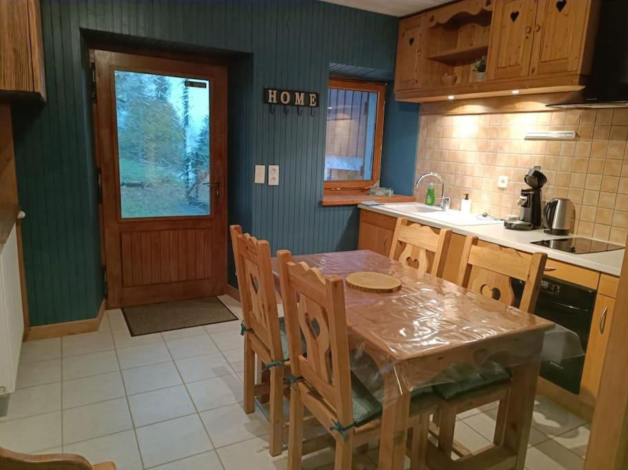 Gite Coeur De Haute-Savoie Viuz-en-Sallaz Bagian luar foto